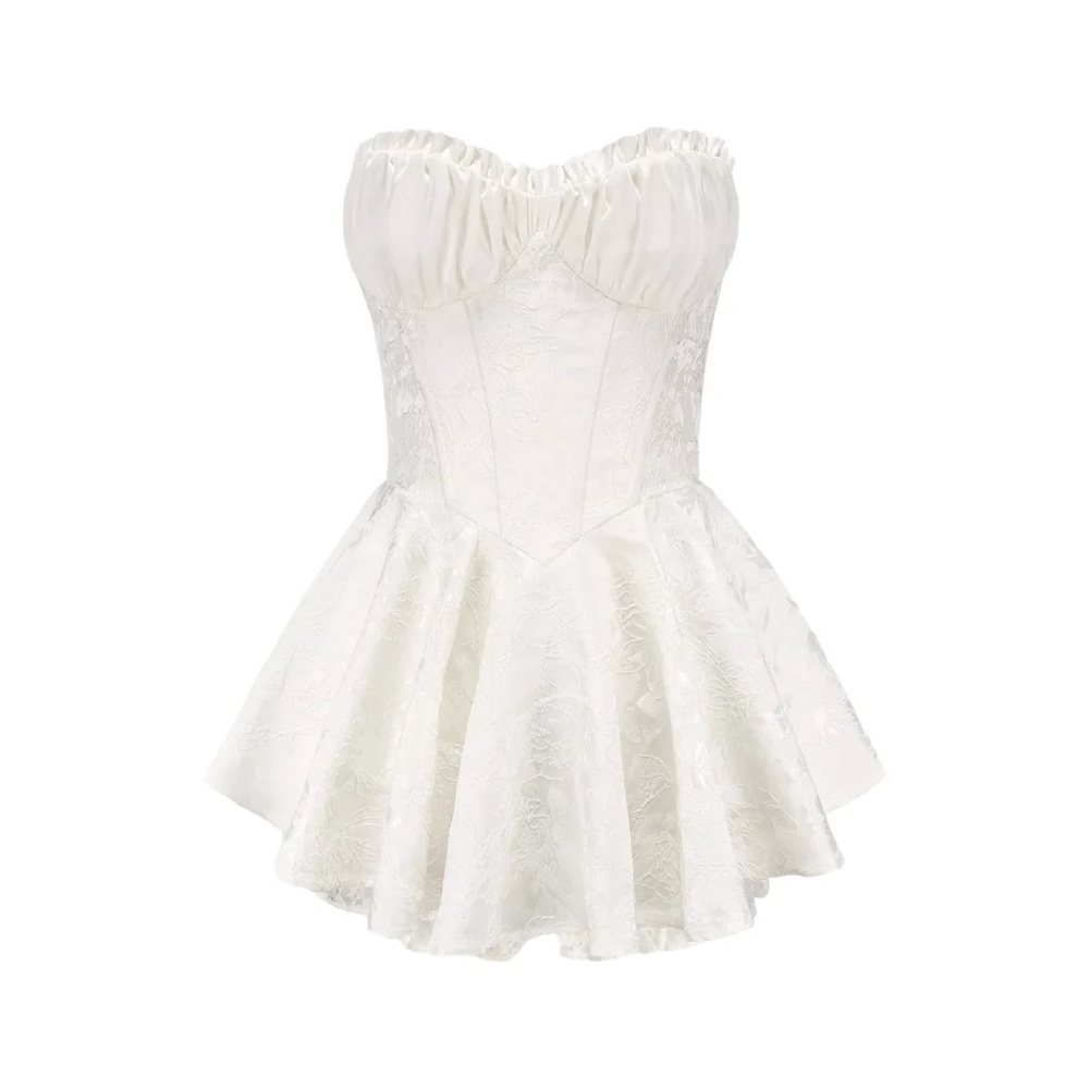 Miss Rosier Arina Dress White Dress